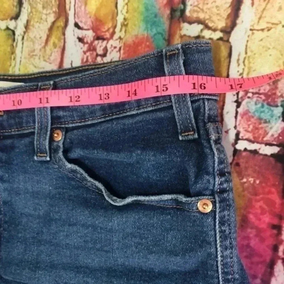 Levi Strauss signature heritage high rise shorts plus size 14 - Picture 5 of 7